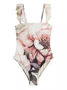 Купальник без косточек Next, бежевый