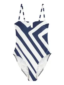 Купальник без косточек Next, цвет Dark blue/White