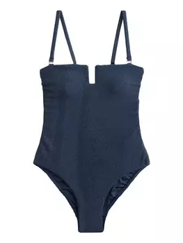 Купальник без косточек Next, темно-синий