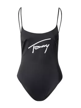 Купальник без косточек Tommy Hilfiger, черный