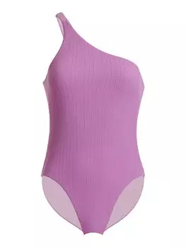 Купальник без косточек Wolford High Leg One Piece, цвет Lilac/Orchid