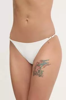 Купальник бикини Bikini Bottom Michael Michael Kors, белый