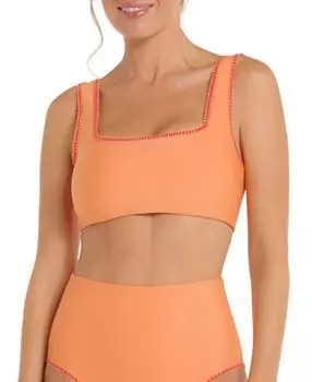 Купальник-бикини Carrie с реверсивным верхом Hermoza, оранжевый