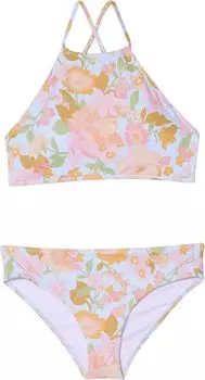 Купальник Billabong Blown Away High Neck Two-Piece Swim Set, разноцветный