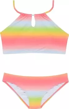 Купальник Billabong Kids Rad Rainbow High Neck Set, разноцветный