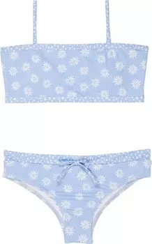 Купальник Billabong Kids Where To Tank Two-Piece Swim Set, цвет Sweet Blue