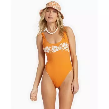 Купальник Billabong On Island Time Swimsuit, оранжевый