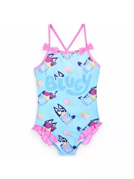 Купальник Bluey, светло-синий