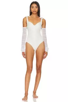 Купальник BOAMAR Millie Cheeky, цвет White Textured Shine