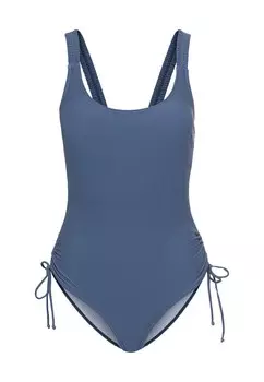 Купальник-бралетт LSCN by LASCANA Gina, дымно-синий