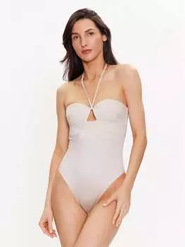 Купальник Calvin Klein, бежевый