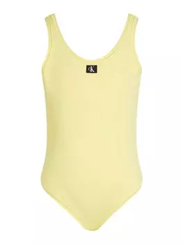 Купальник Calvin Klein Swimwear, цвет Pastel yellow