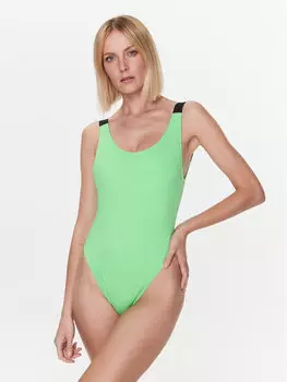 Купальник Calvin Klein, зеленый