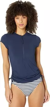 Купальник Carve Designs Dawson Rashguard, темно-синий