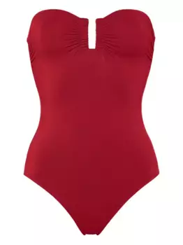 Купальник Cassiope с вырезом-бюстье ERES, красный