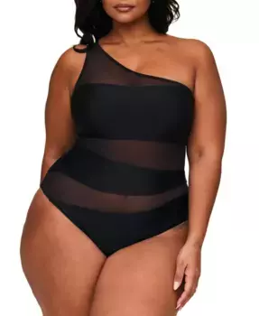 Купальник цельный Plus Size Kimora Adore Me, черный