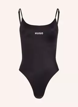 Купальник чистый Hugo, черный