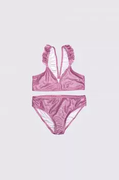 Купальник Coccodrillo из двух частей розовый