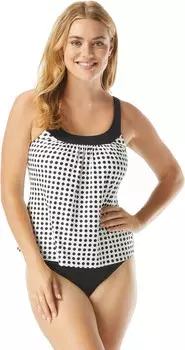 Купальник COCO REEF Riviera Dot Ultra Fit Tankini, цвет Ivory