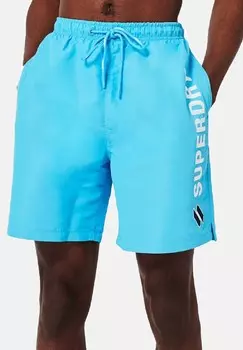 Купальник CODE APPLIQUE 19 INCH Superdry, светло-голубой