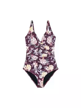 Купальник COFI 1453 Eleganter Floral Shaping fr Damen, фиолетовый