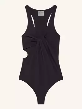 Купальник Courrges Twist, черный