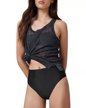 Купальник Court Bikini Bottom ALLSAINTS, черный