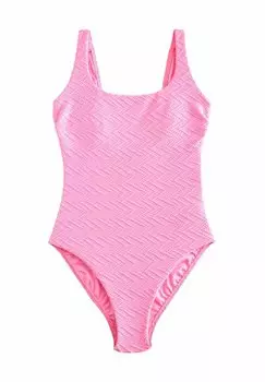 Купальник CRINKLE SCOOP NECK Next, розовый