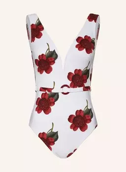 Купальник цветущий Maryan Mehlhorn, белый