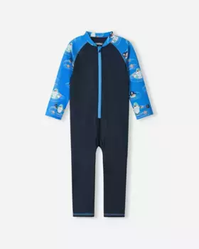 Купальник детский с защитой от ультрафиолета Polskie Reima, цвет Navy