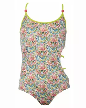 Купальник для девочек Eira с цветочным принтом Red Point, многоцветный