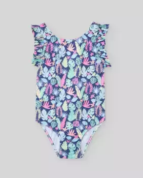Купальник для девочки с принтом и оборками, коллекция Bath PAZ Rodrguez, мультиколор
