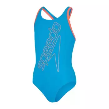 Купальник для мальчиков Boom Logo Placement Flyback Speedo, синий