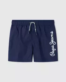 Купальник для мальчиков Логотип Pepe Jeans, тёмно-синий