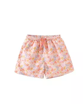 Купальник для мальчиков с цветочным принтом и кулиской Dadati, оранжевый