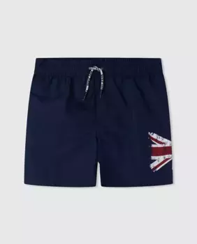 Купальник для мальчиков с флагом Pepe Jeans, тёмно-синий