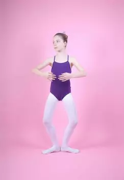 Купальник для танцев BALLETT TRIKOT LEONIE Tanzmuster, цвет lila