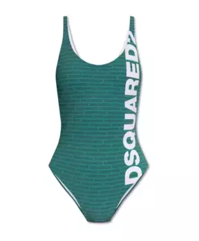 Купальник Dsquared2, зеленый
