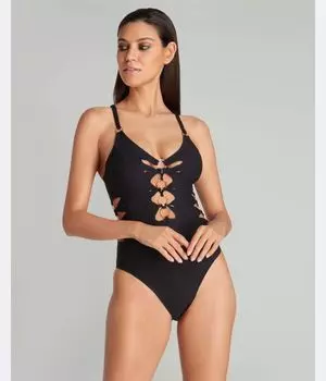 Купальник Джинни Agent Provocateur, черный