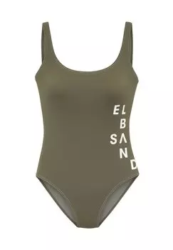 Купальник Elbsand, оливковый