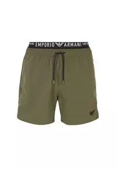 Купальник Emporio Armani, зеленый