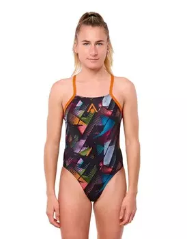 Купальник Essential с завязками на спине - Разноцветный-Темно-синий Aquasphere, мультиколор