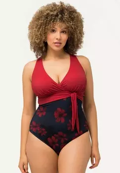 Купальник FLORAL PRINT Ulla Popken, красный