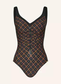 Купальник формы табачных полей Charmline, черный