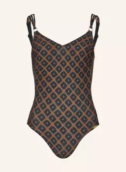 Купальник формы табачных полей Charmline, черный