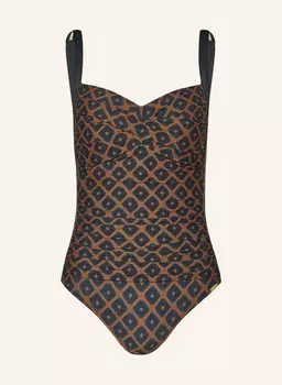 Купальник формы табачных полей Charmline, черный