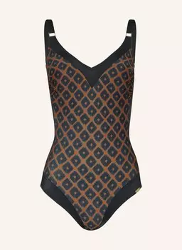 Купальник формы табачных полей Charmline, черный