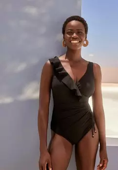 Купальник Frill Tummy Shaping Control Next, черный