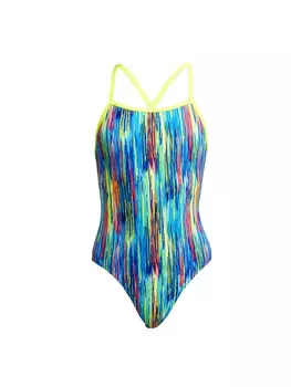 Купальник Funkita Badeanzug Dripping Paint, красочный