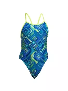 Купальник Funkita Badeanzug Help Me Rhombus, синий